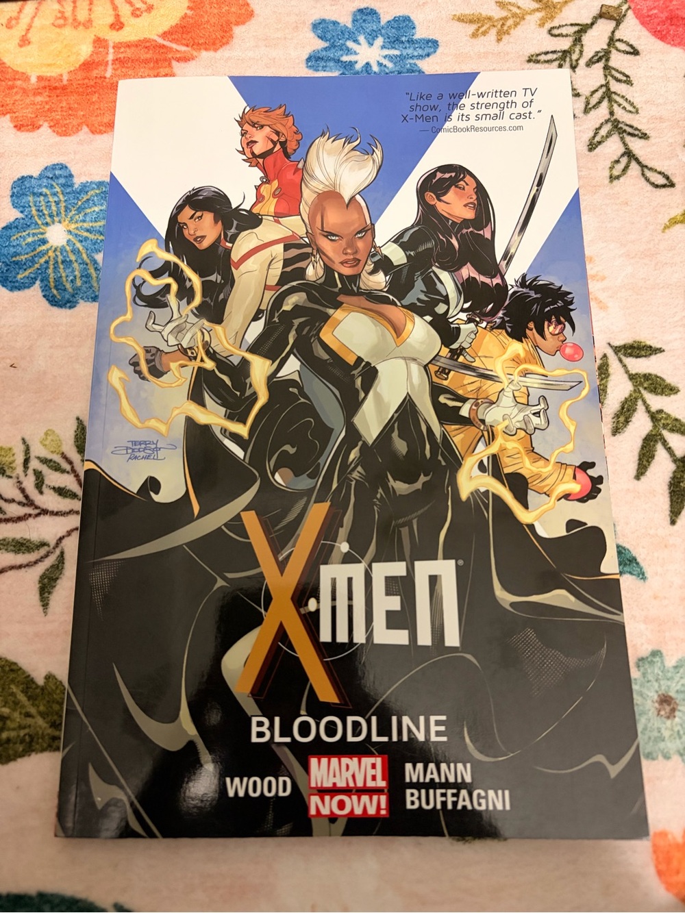 Marvel Paperback Graphic Novel — Yellow, Black & Pink Cover